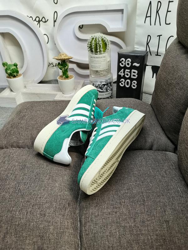 Adidas Campus 80s "London Green" - Collegiate Green/Off White/Off White - GY4581 Classic Originals Shoes