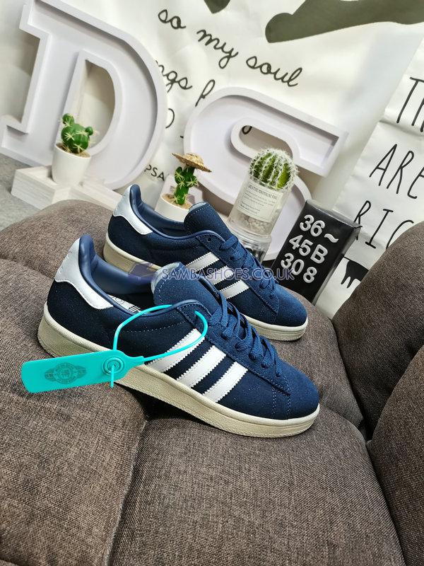 Adidas Campus 80s "Navy Off White" - Collegiate Navy/Cloud White/Off White - FZ6153 Classic Originals Shoes