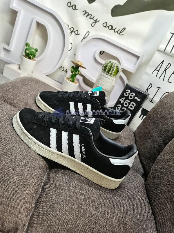 Adidas Campus "Black White" - Core Black/Running White/Chalk White - BZ0084 Classic Originals Shoes