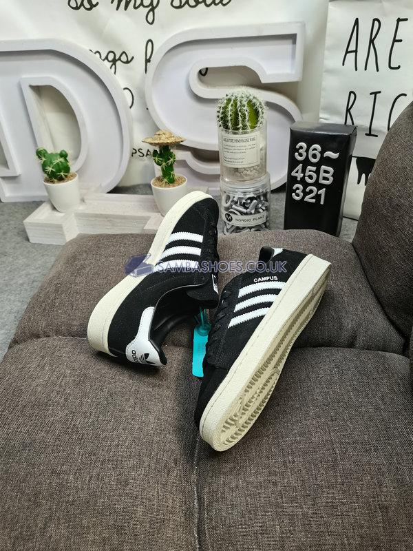 Adidas Campus "Black White" - Core Black/Running White/Chalk White - BZ0084 Classic Originals Shoes