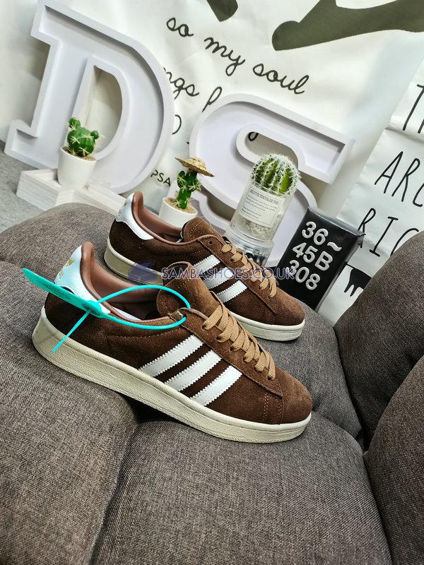 Sneakersnstuff x Adidas Campus 80s "Homemade Pack - Brownies" - Supplier Color/Footwear White/Core White - FW6757 Classic Originals Shoes