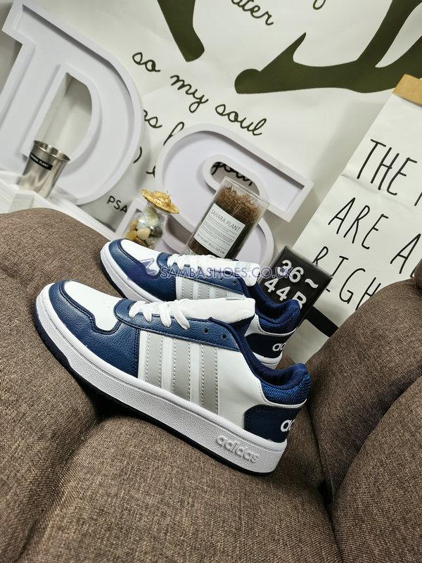 Adidas Hoops 2.0 "Navy White" - Navy/White/Grey - GZ7969-2 Classic Neo Shoes