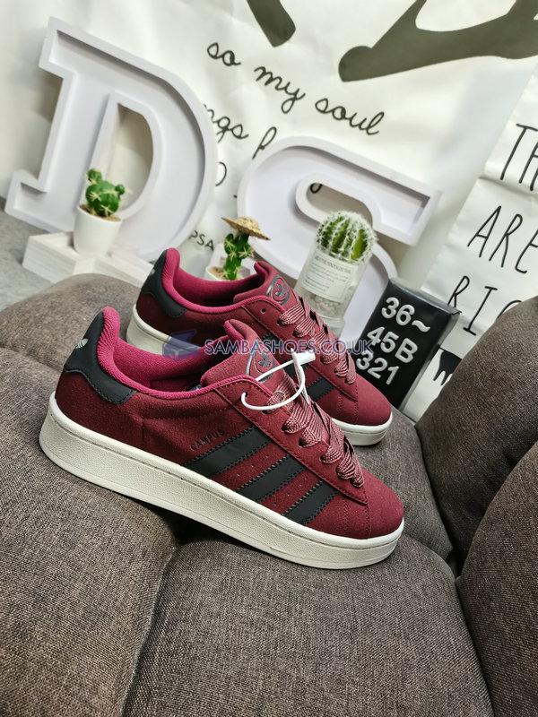 Adidas Campus 00s "Maroon Black" - Maroon/Core Black/Off White - HQ4636 Classic Originals Shoes