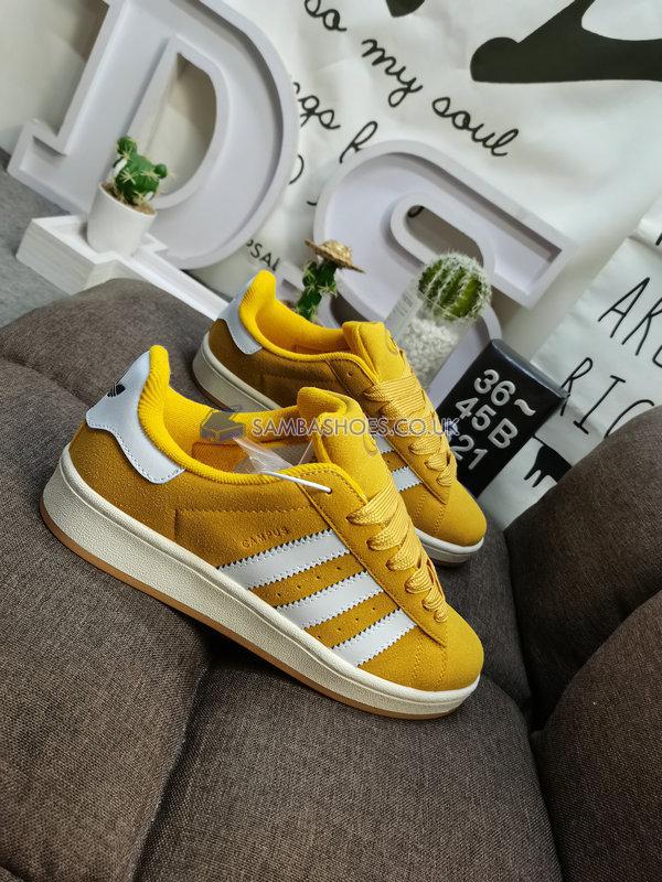 Adidas Campus 00s "Spice Yellow" - Spice Yellow/Footwear White/Off-White - HR1466 Classic Originals Shoes