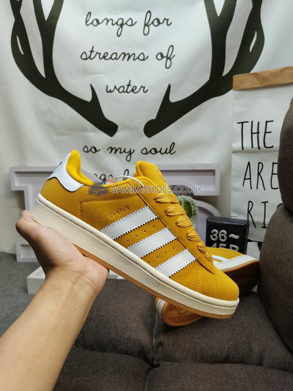 Adidas Campus 00s "Spice Yellow" - Spice Yellow/Footwear White/Off-White - HR1466 Classic Originals Shoes