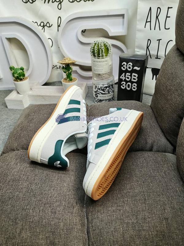 Adidas Campus 00s "Crystal White Dark Green" - Crystal White/Dark Green/Off White - GY0038 Classic Originals Shoes