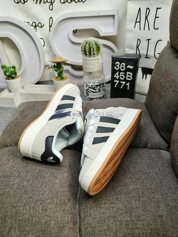 Adidas Campus 00s "Crystal White Black" - Crystal White/Core Black/Off White - GY0042 Classic Originals Shoes