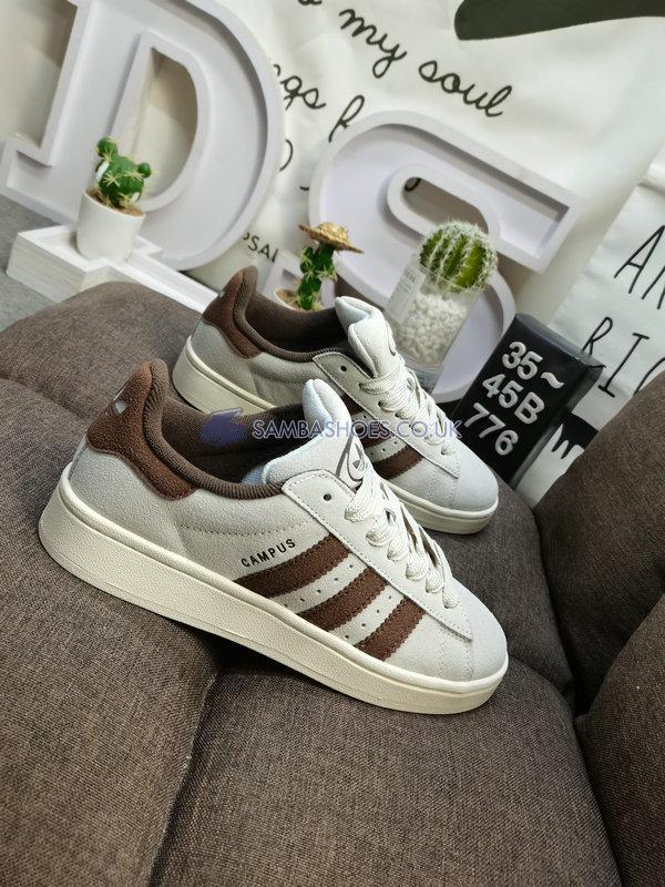 Adidas Campus 00s "Chalk White Brown" - Chalk White/Brown - IG5996 Classic Originals Shoes