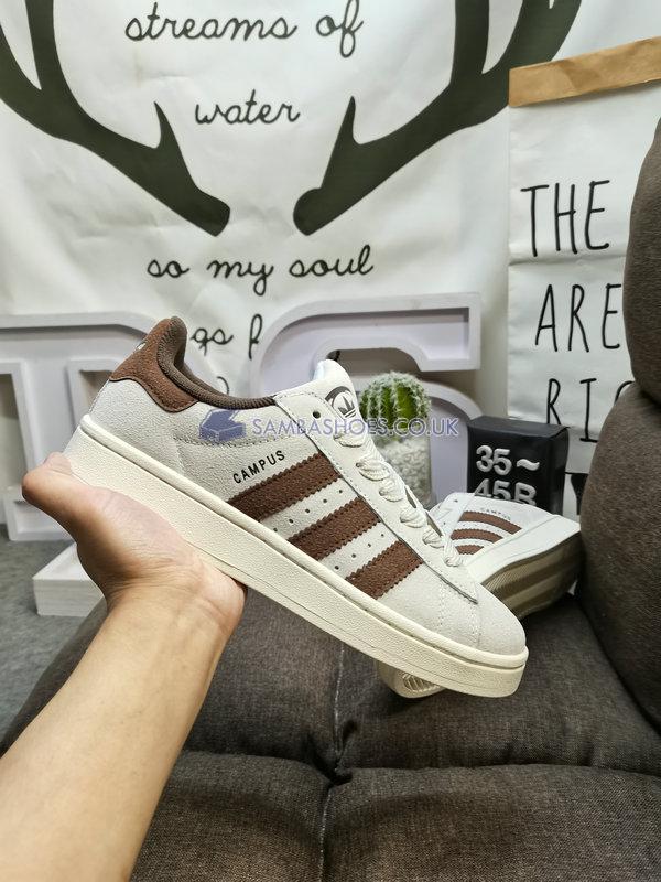 Adidas Campus 00s "Chalk White Brown" - Chalk White/Brown - IG5996 Classic Originals Shoes