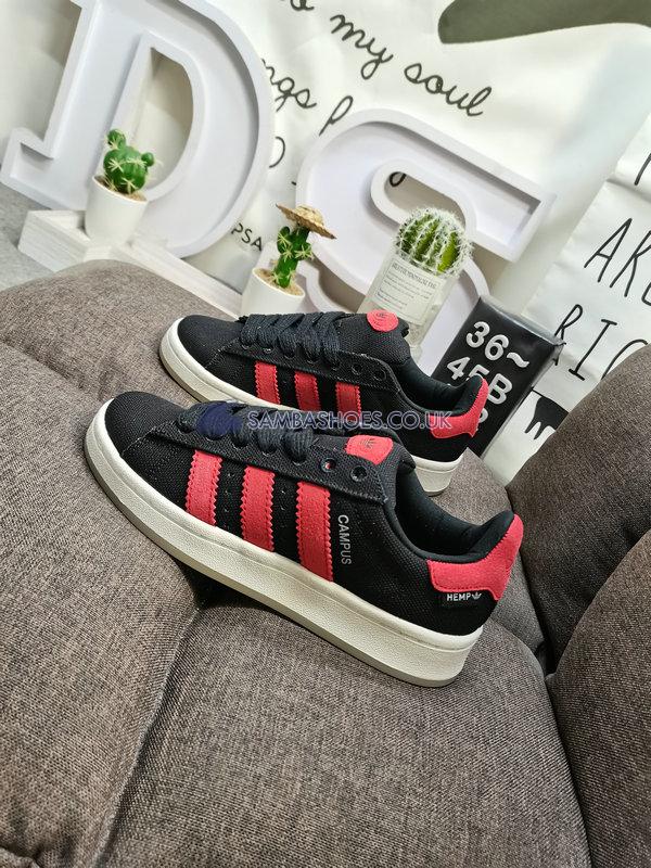 Adidas Campus 00s TKO "Black Power Red" - Core Black/Power Red/Off White - HP6539 Classic Originals Shoes