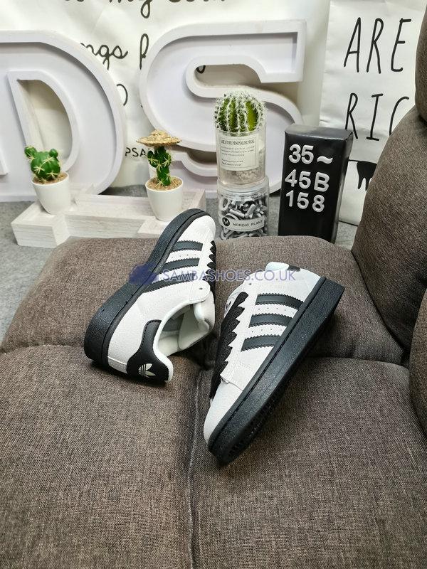 Adidas Campus 00s "White Black" - Cloud White/Core Black/Cloud White - H03470 Classic Originals Shoes