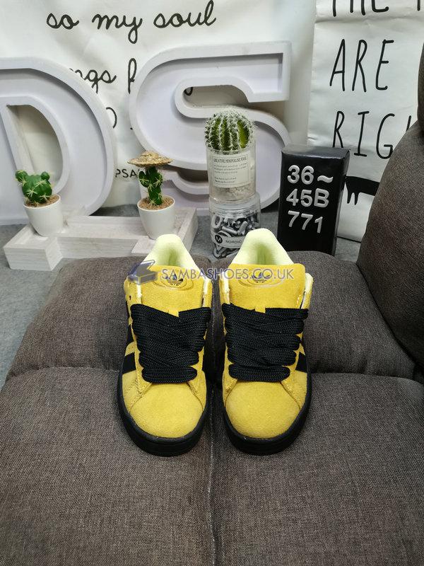 Adidas Campus 00s "Almost Yellow Black" - Almost Yellow/Core Black/Almost Yellow - HQ8705 Classic Originals Shoes