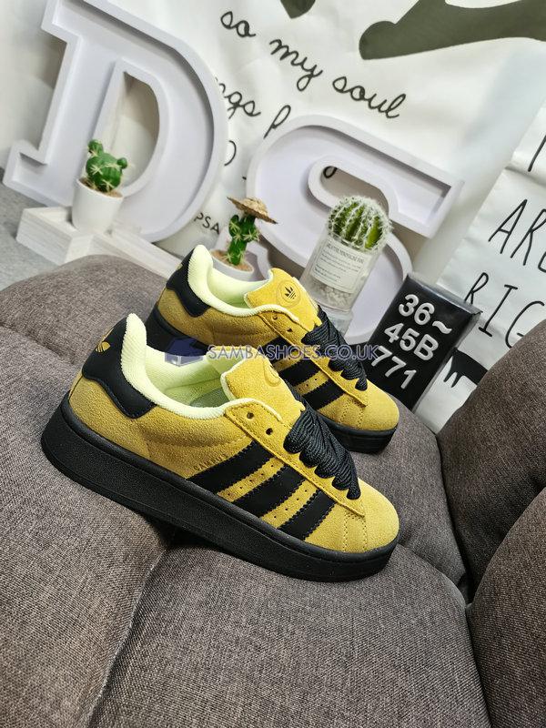 Adidas Campus 00s "Almost Yellow Black" - Almost Yellow/Core Black/Almost Yellow - HQ8705 Classic Originals Shoes