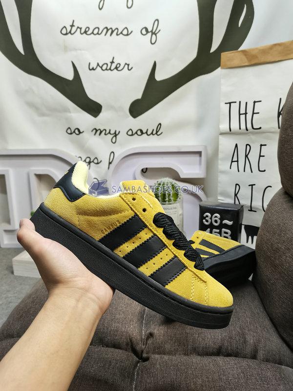 Adidas Campus 00s "Almost Yellow Black" - Almost Yellow/Core Black/Almost Yellow - HQ8705 Classic Originals Shoes