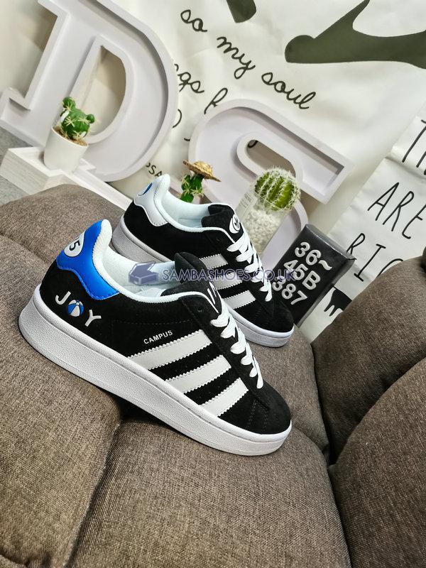 Adidas Campus 00s "Find Joy" - Core Black/Footwear White/Bluebird - ID7716 Classic Originals Shoes