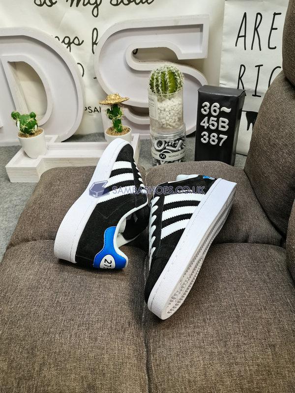 Adidas Campus 00s "Find Joy" - Core Black/Footwear White/Bluebird - ID7716 Classic Originals Shoes