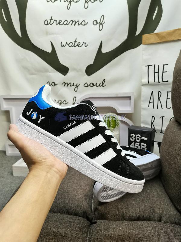 Adidas Campus 00s "Find Joy" - Core Black/Footwear White/Bluebird - ID7716 Classic Originals Shoes