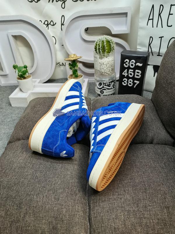 Adidas Campus 00s "Lucid Blue Gum" - Semi Lucid Blue/Cloud White/Off White - H03471 Classic Originals Shoes