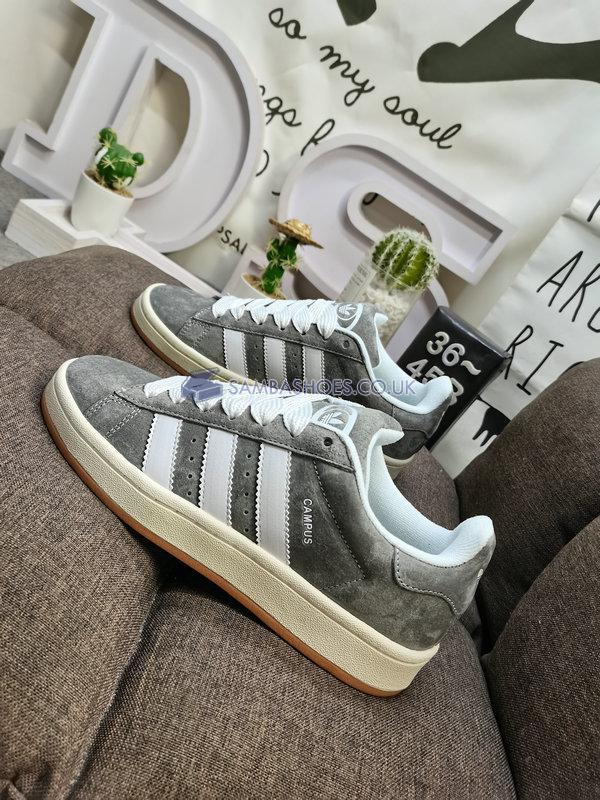 Adidas Campus 00s "Grey Gum" - Grey Three/Cloud White/Off White - HQ8707 Classic Originals Shoes