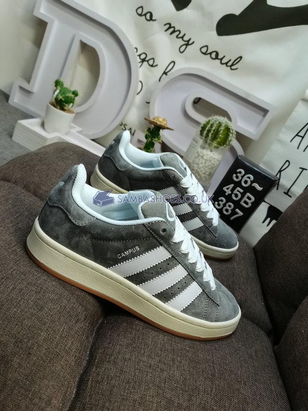 Adidas Campus 00s "Grey Gum" - Grey Three/Cloud White/Off White - HQ8707 Classic Originals Shoes