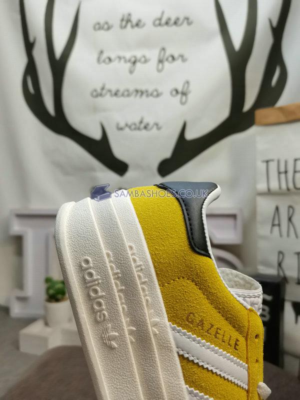 Adidas Gazelle Bold "Almost Yellow" - Almost Yellow/Cloud White/Legend Ink - HQ6891 Classic Originals Shoes