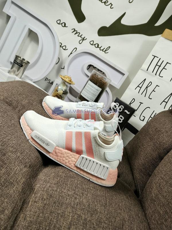 Adidas Wmns NMD_R1 "White Vapour Pink" - White/Vapour Pink/White - FW7580 Classic Originals Shoes