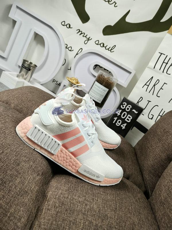 Adidas Wmns NMD_R1 "White Vapour Pink" - White/Vapour Pink/White - FW7580 Classic Originals Shoes