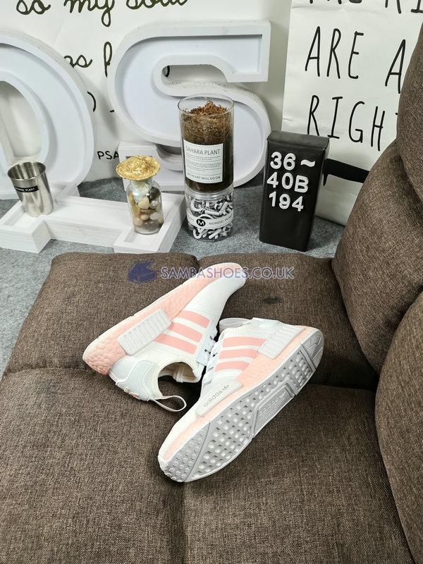 Adidas Wmns NMD_R1 "White Vapour Pink" - White/Vapour Pink/White - FW7580 Classic Originals Shoes