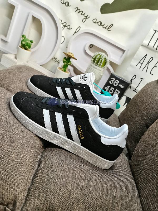 Adidas Gazelle "Black White" - Core Black/Footwear White/Clear Granite - BB5476 Classic Originals Shoes