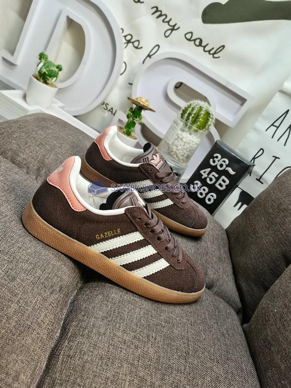 Adidas Gazelle "Shadow Brown" - Shadow Brown/Cream White/Gum - IF3233 Classic Originals Shoes