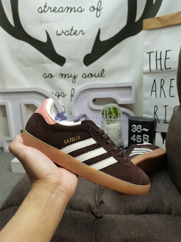 Adidas Gazelle "Shadow Brown" - Shadow Brown/Cream White/Gum - IF3233 Classic Originals Shoes