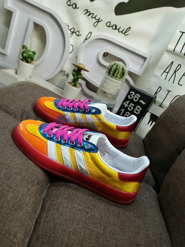 Adidas x Gucci Gazelle "Yellow White Red" - Yellow/White/Red - HQ7083 Classic Originals Shoes