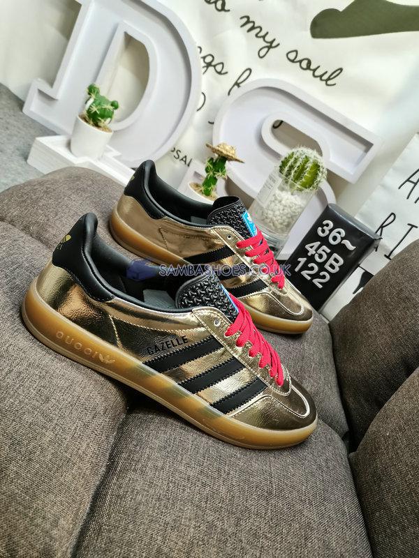 Adidas x Gucci Gazelle "Metallic Gold" - Metallic Gold/Black - 707847 AAA2M 8043 Classic Originals Shoes