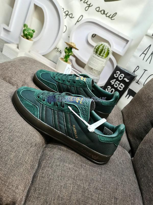 Adidas Gazelle Indoor "Shadow Green Gum" - Shadow Green/Shadow Green/Shadow Green - H06272 Classic Originals Shoes