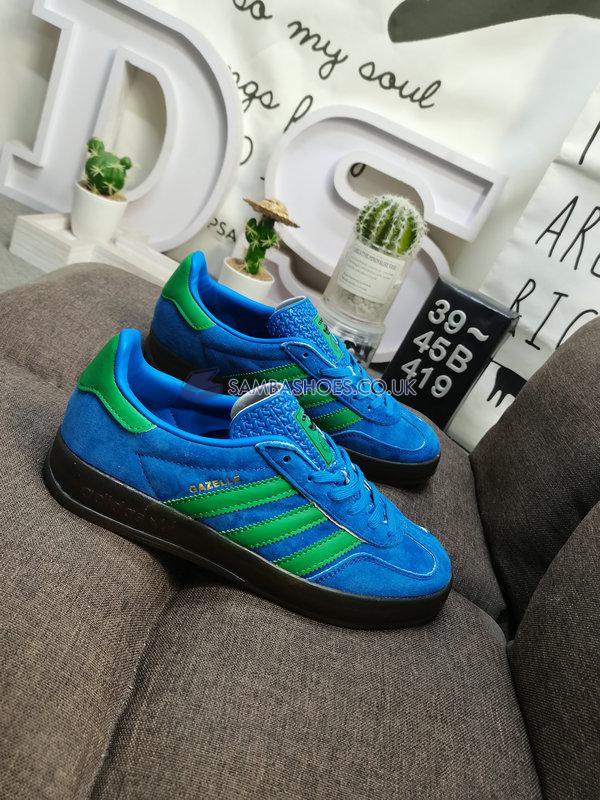 Adidas Gazelle Indoor "Blue Green" - Blue/Green - EE5735 Classic Originals Shoes