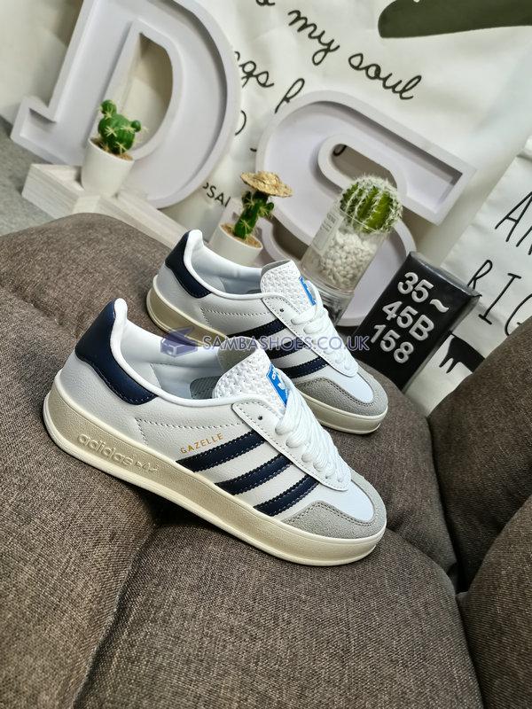 Adidas Gazelle Indoor "White Navy" - White/Navy/Grey - FV1242 Classic Originals Shoes