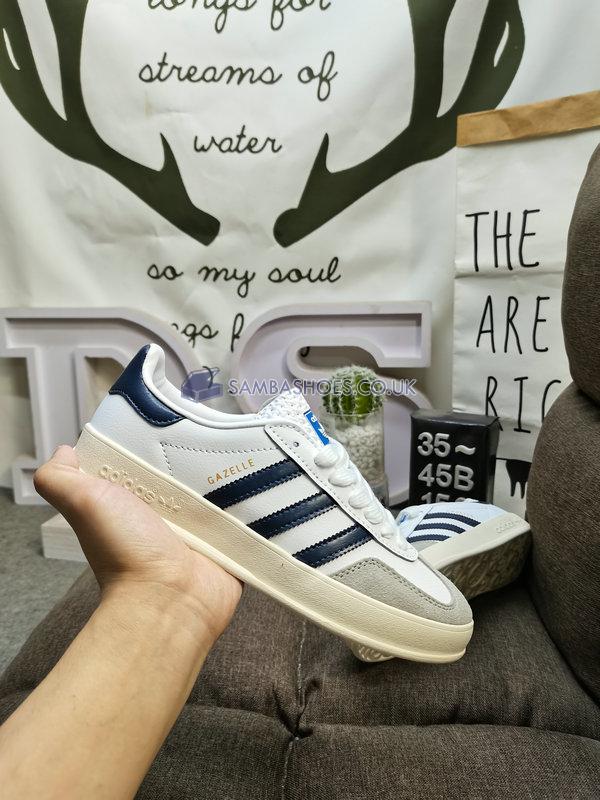 Adidas Gazelle Indoor "White Navy" - White/Navy/Grey - FV1242 Classic Originals Shoes