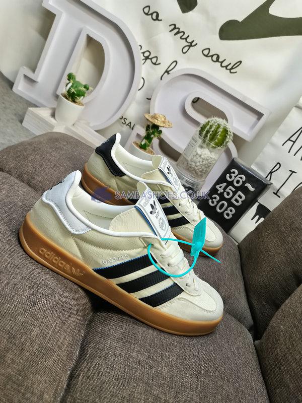 Adidas Gazelle Indoor "Dorophy Tang" - Cream White/Core Black/Sand - IG3677 Classic Originals Shoes