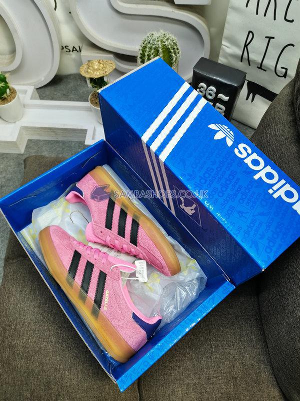 Adidas Gazelle Indoor "Bliss Pink Purple" - Bliss Pink/Core Black/Collegiate Purple - IE7002 Classic Originals Shoes