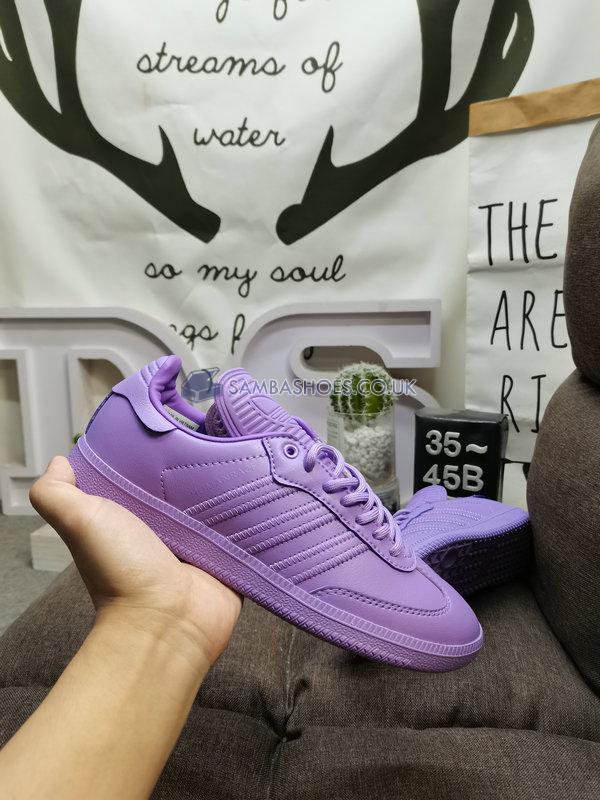 Pharrell x Adidas Samba Human Race "Purple" - Light Flash Purple/Light Flash Purple - IE7296 Classic Originals Shoes