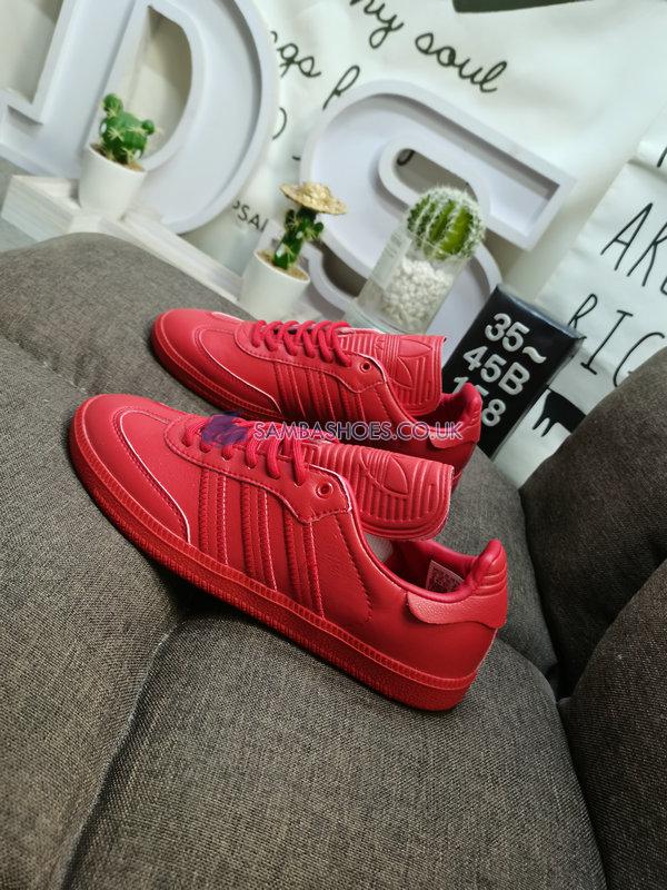 Pharrell x Adidas Samba Human Race "Red" - Glory Red/Glory Red/Glory Red - IE7297 Classic Originals Shoes