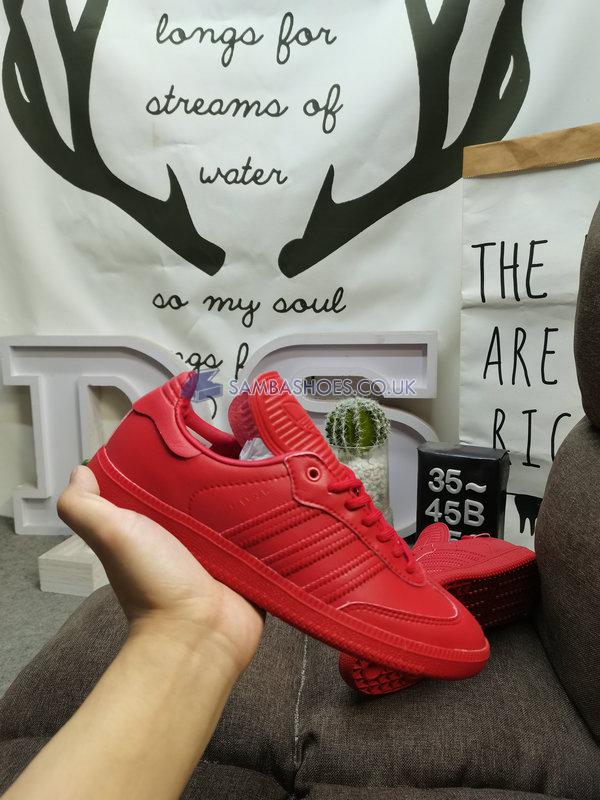 Pharrell x Adidas Samba Human Race "Red" - Glory Red/Glory Red/Glory Red - IE7297 Classic Originals Shoes