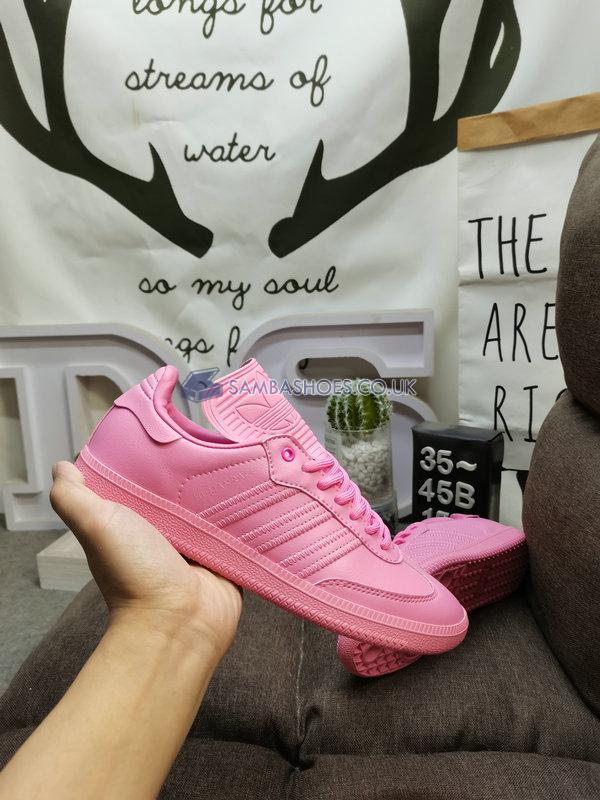 Pharrell x Adidas Samba Human Race "Pink" - Light Pink/Light Pink/Light Pink - IE7295-1 Classic Originals Shoes