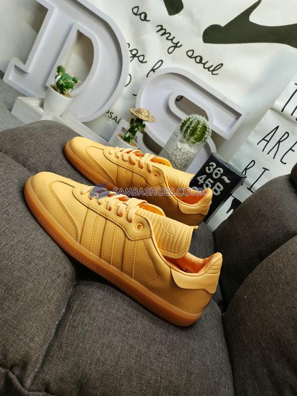 Pharrell x Adidas Samba Human Race "Orange" - Hazy Orange/Hazy Orange/Hazy Orange - IE7293 Classic Originals Shoes