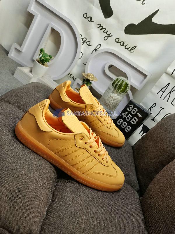 Pharrell x Adidas Samba Human Race "Orange" - Hazy Orange/Hazy Orange/Hazy Orange - IE7293 Classic Originals Shoes