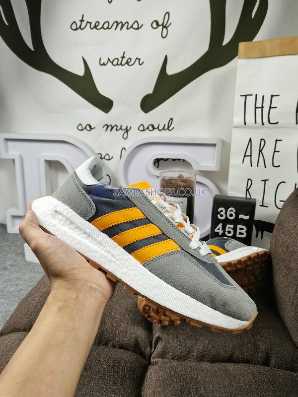 Adidas Retropy E5 "Grey Acid Orange" - Grey/Yellow - H03077 Classic Originals Shoes