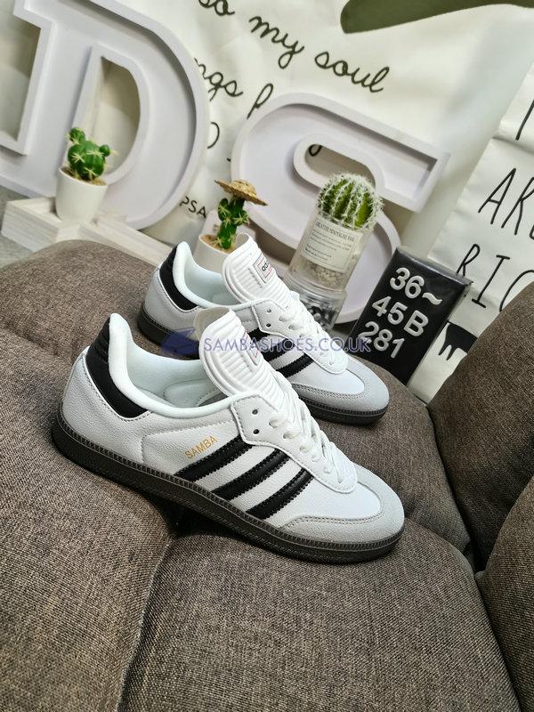 Adidas Samba Classic "White" - Cloud White/Black/Cloud White - 772109-21 Classic Originals Shoes