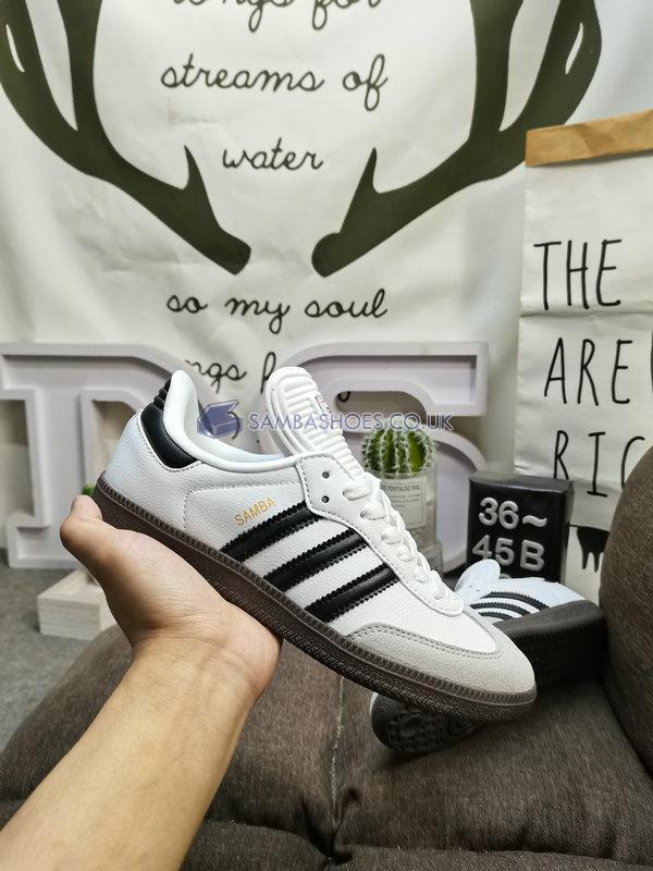 Adidas Samba Classic "White" - Cloud White/Black/Cloud White - 772109-21 Classic Originals Shoes