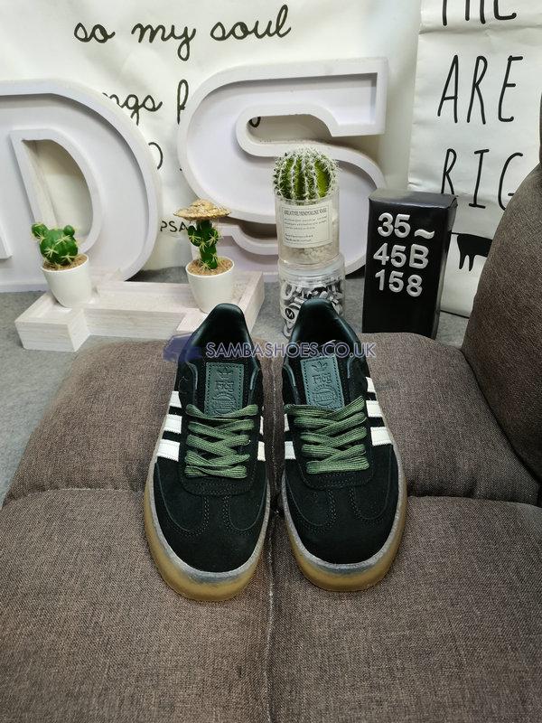 Ronnie Fieg x Clarks x 8th Street Adidas Samba "Shadow Green" - Shadow Green/White - ID7299 Classic Originals Shoes