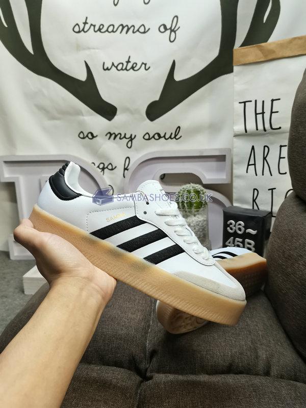 Adidas Sambae "White Black Gum" - Cloud White/Cloud White/Core Black - IG5744 Classic Originals Shoes